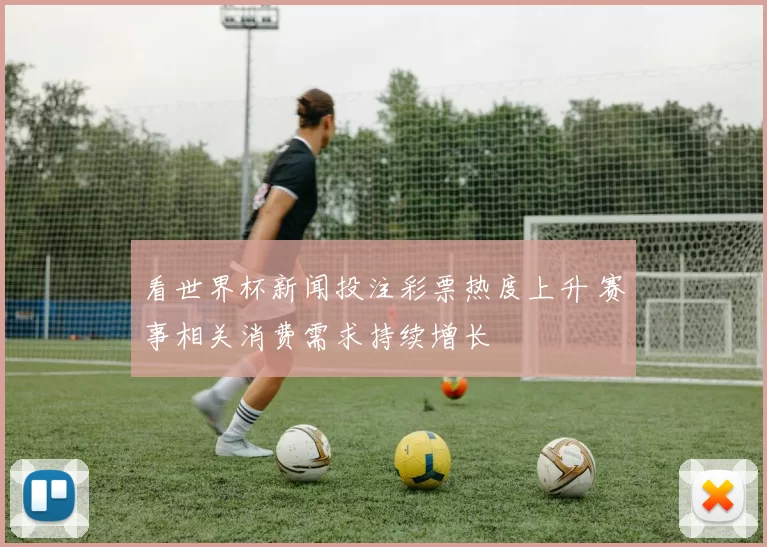 看世界杯新闻投注彩票热度上升 赛事相关消费需求持续增长